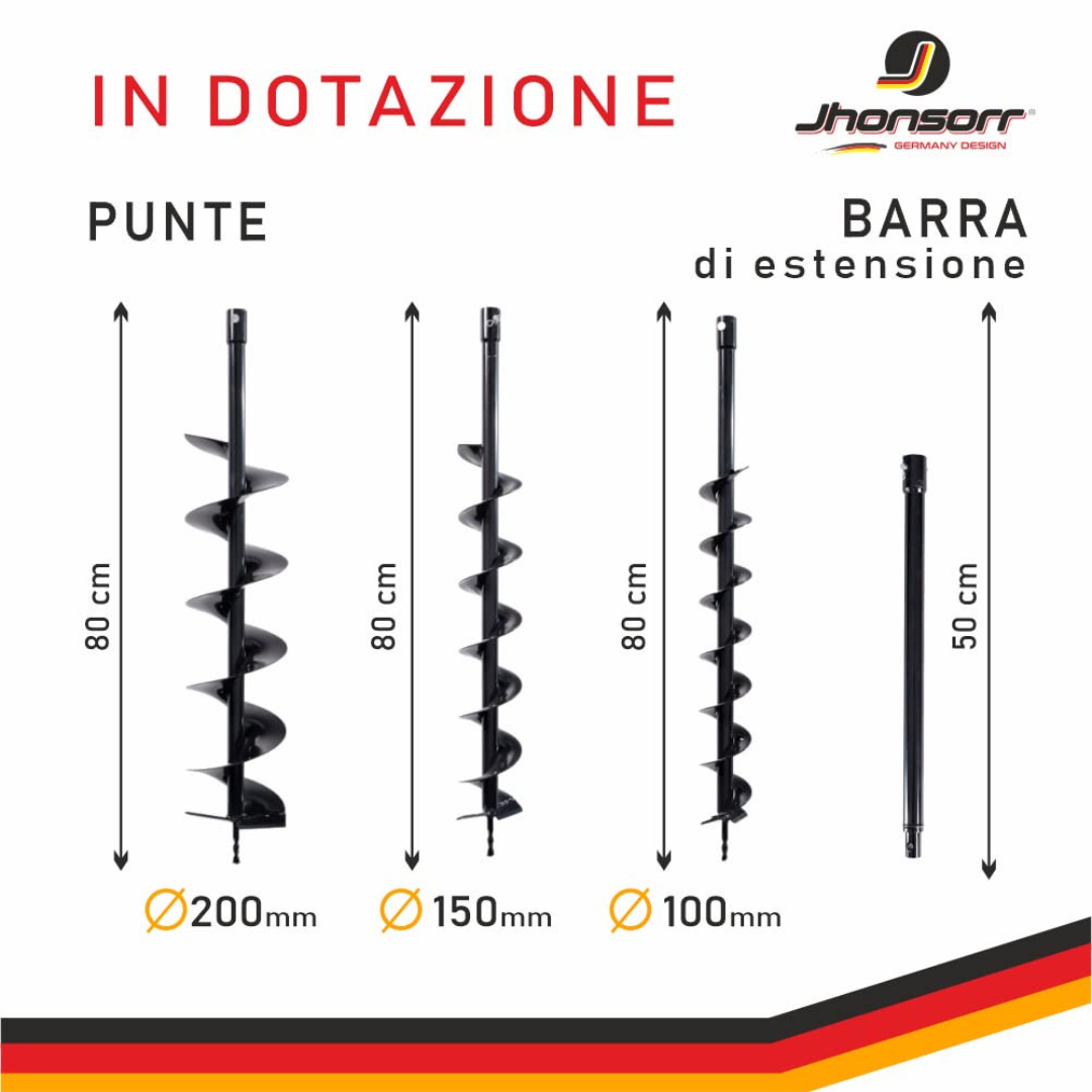 Trivella in offerta con accessori