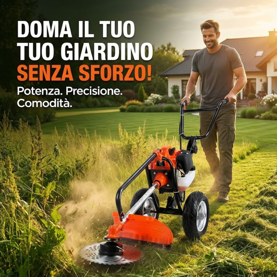 Decespugliatore a carrozzino 62CC offerta