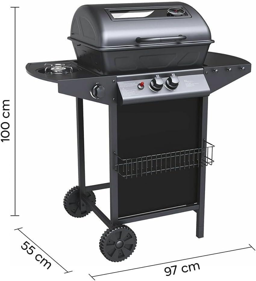 Ripiano laterale barbecue