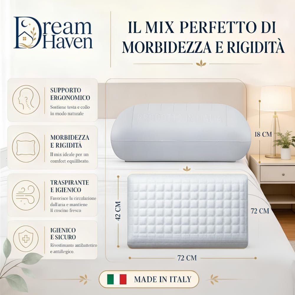 Cuscino Dream Haven per il riposo quotidiano
