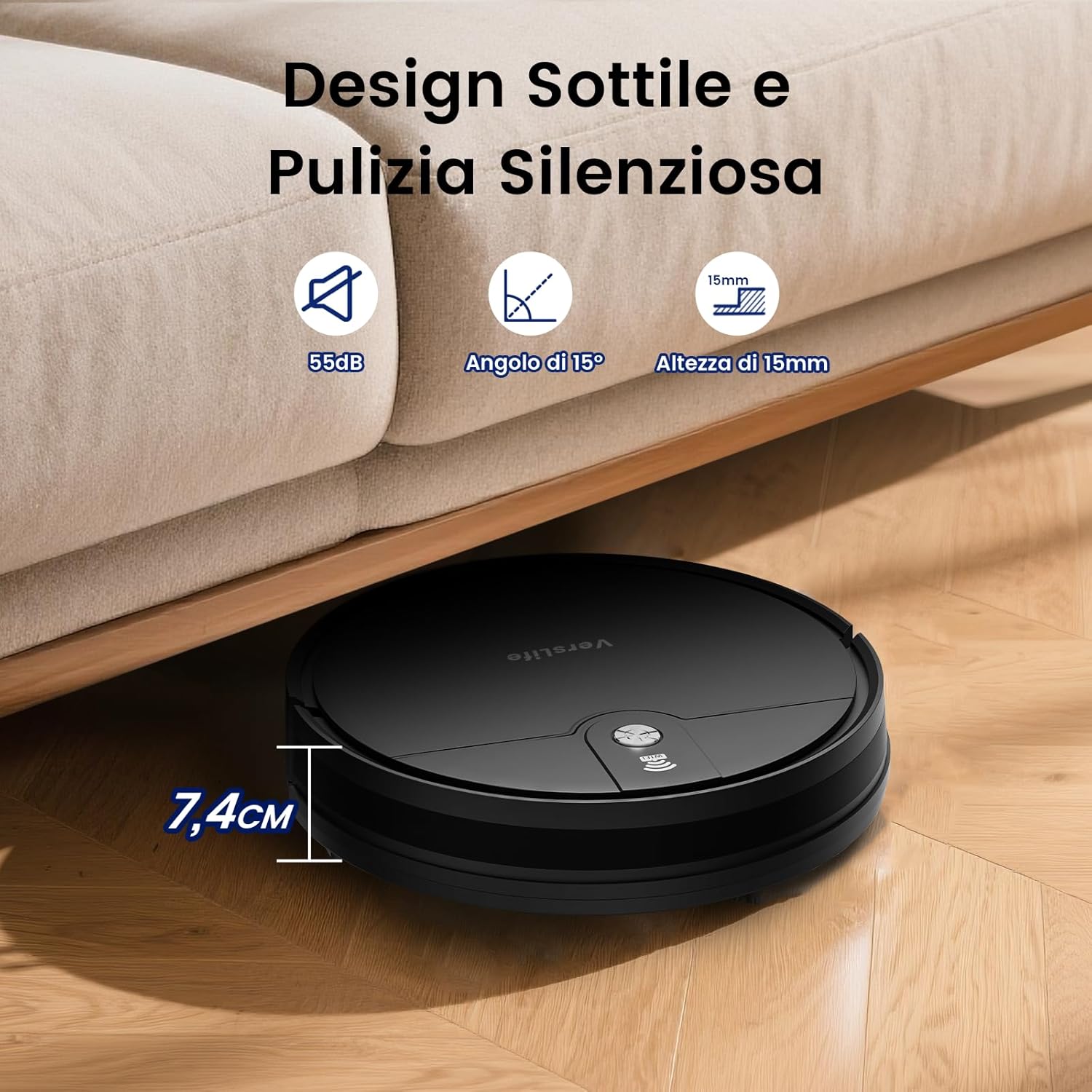 Robot VersLife L6 controllo app telecomando Alexa