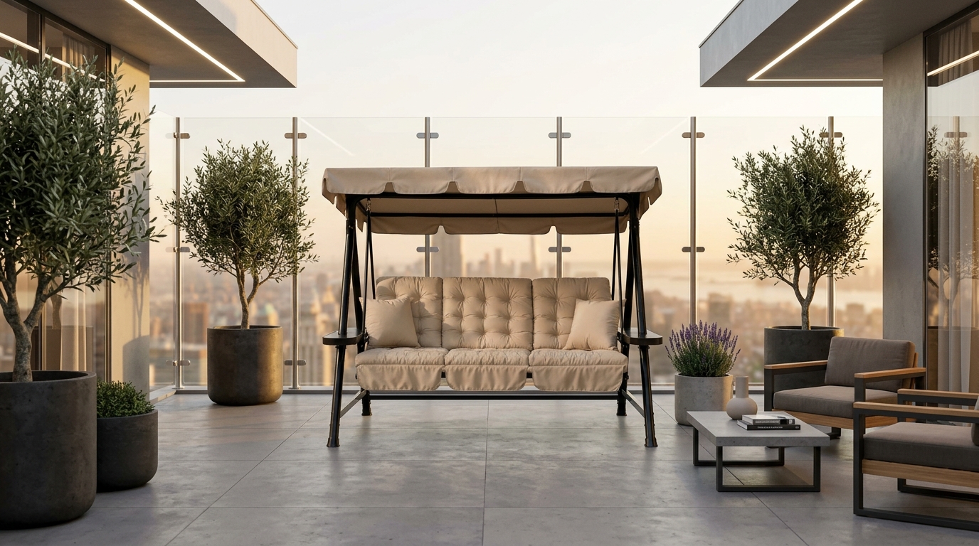 Dondolo da terrazzo e veranda