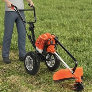 Decespugliatore a carrozzino componente