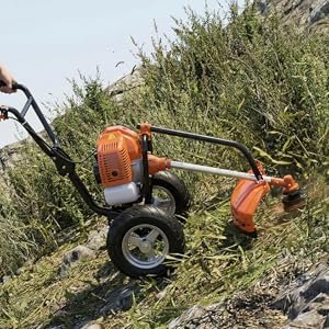 Decespugliatore a carrozzino accessorio
