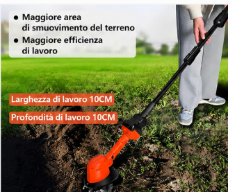Lavorazione del terreno 10 centimetri